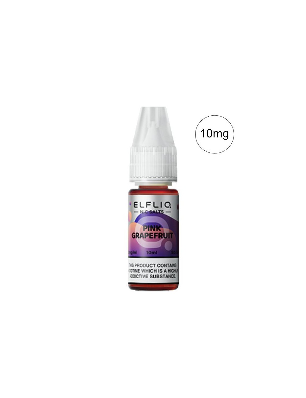 ELFLIQ - Elfbar Liquid (10ml/10mg) Pink Grapefruit