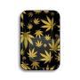 Rolling Tray - Leaves Gold (27.5cm x 17.