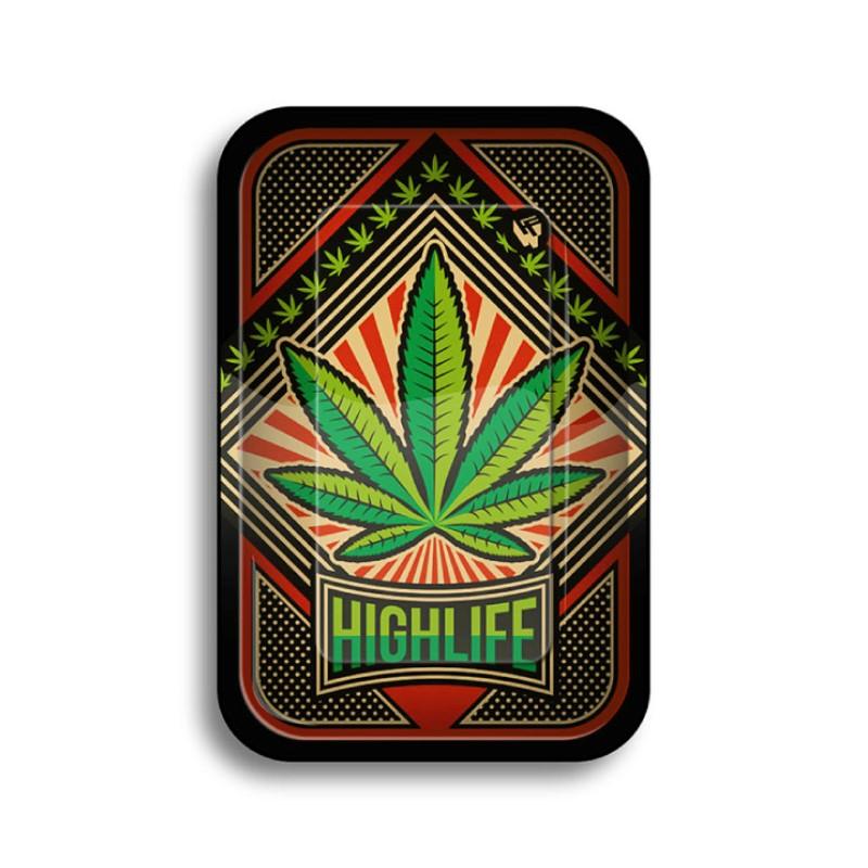 Rolling Tray - Propaganja Highlife (27.5cm x 17.