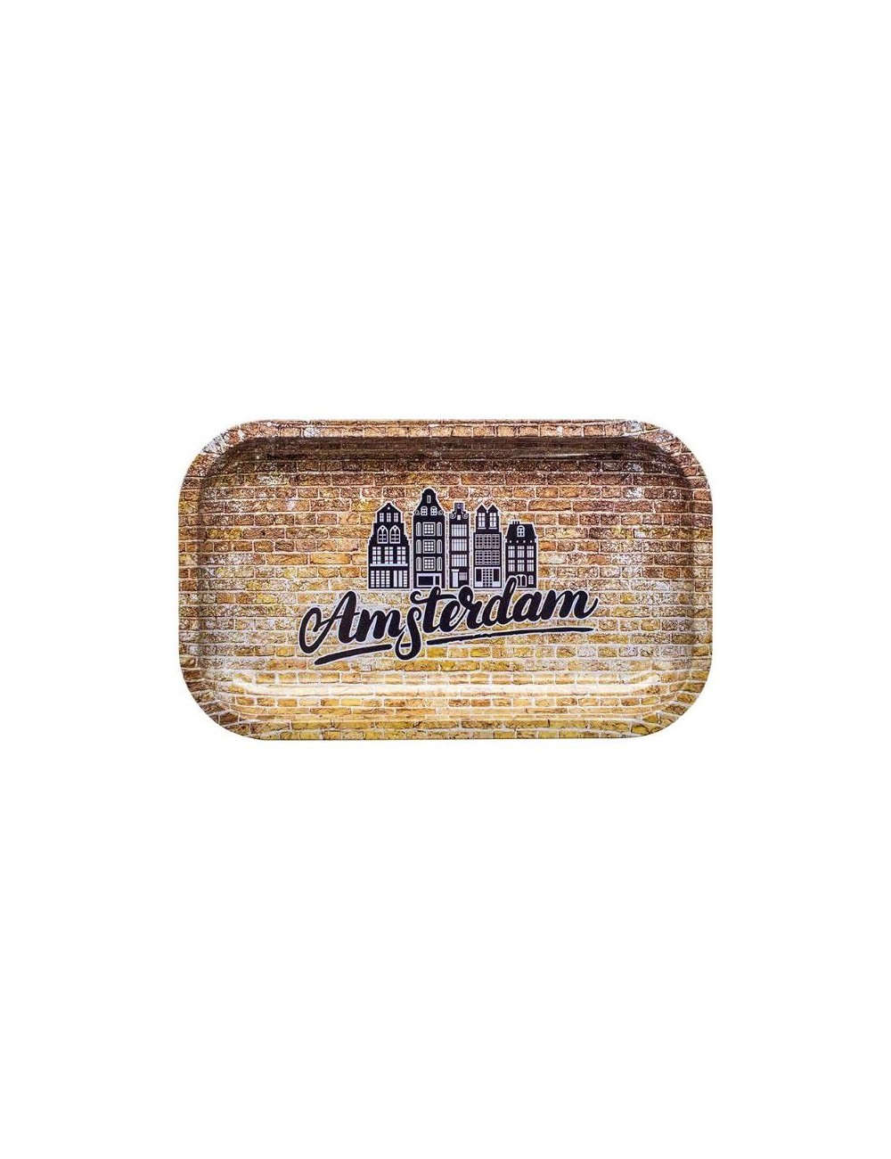 Rolling Tray Metal - Amsterdam (27cm x 16cm)