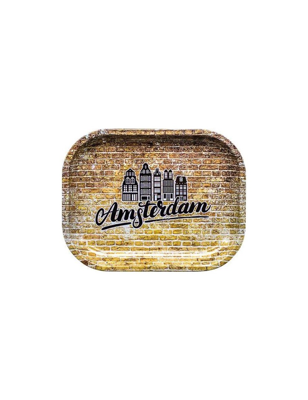 Rolling Tray Metal - Amsterdam (18cm x 14cm)