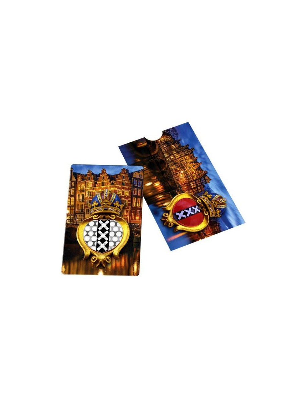 Grinder Card "Amsterdam Canal"