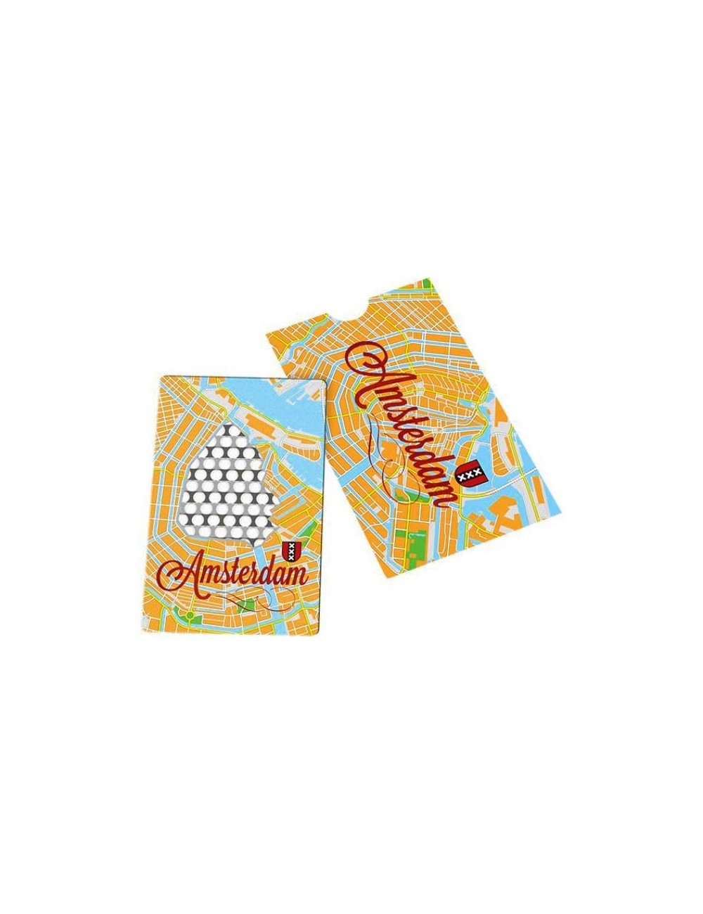 Grinder Card "Amsterdam Map"