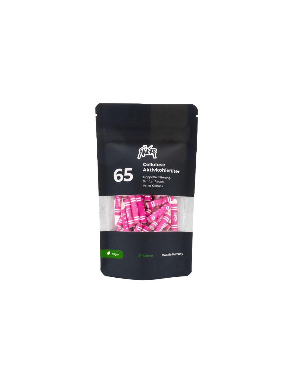 Kailar - Activated carbon filter - Pink (65pcs Pack)