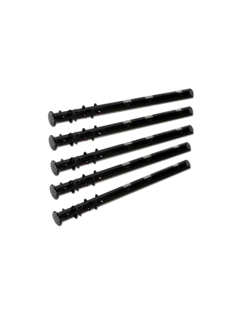 Glass snuff tube with knobs (1 pcs.)