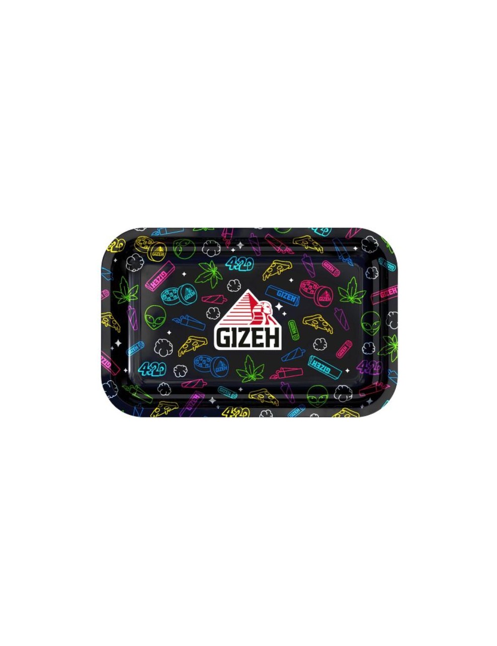 GIZEH Comic Mix Tray (27.5cm x 17.5cm) Schwarz