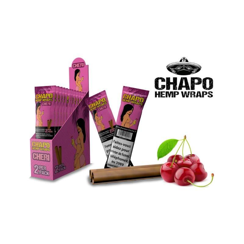 Chapo - Hemp Wraps (2 pcs.) Cheri (Cherry) KC Import