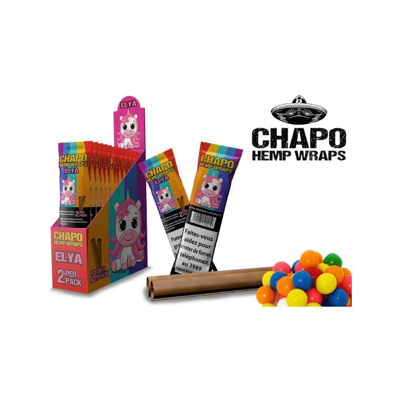 Chapo - Hemp Wraps (2 pcs.) Elya (Bubble Gum) KC Import