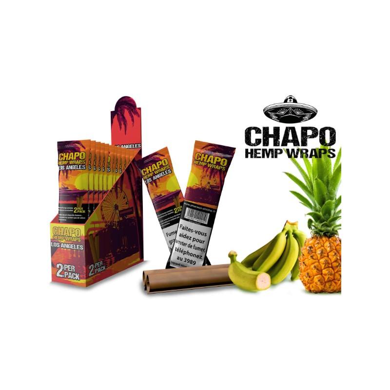 Chapo - Hemp Wraps (2 pcs.) Los Angeles (Pineapple Banana) KC Import