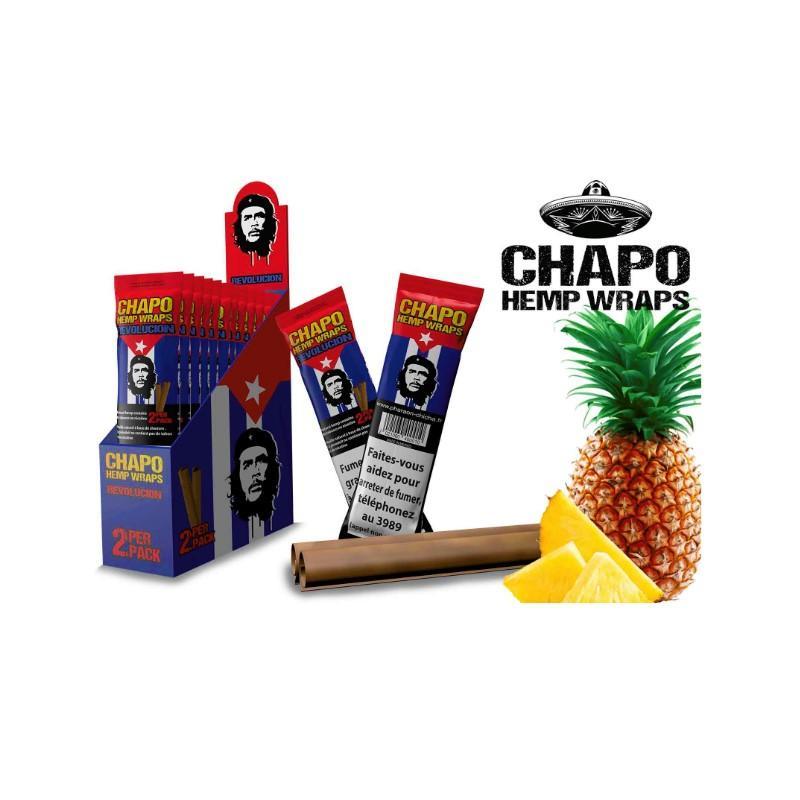 Chapo - Hemp Wraps (2 pcs.) Revolucion (Ananas) KC Import