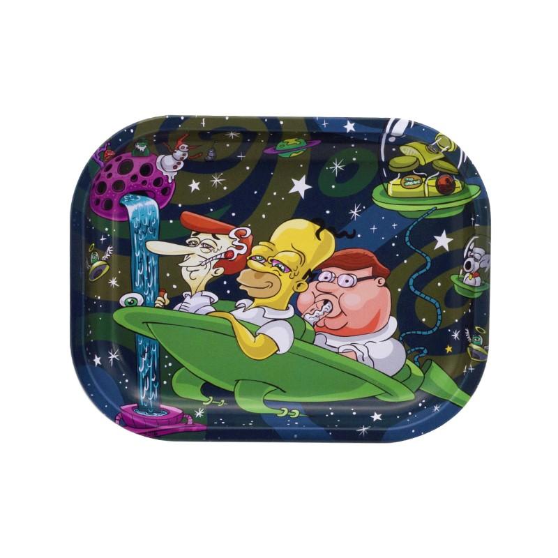 Rolling Tray - Dads Night Out (14cm x 18cm) KC Import