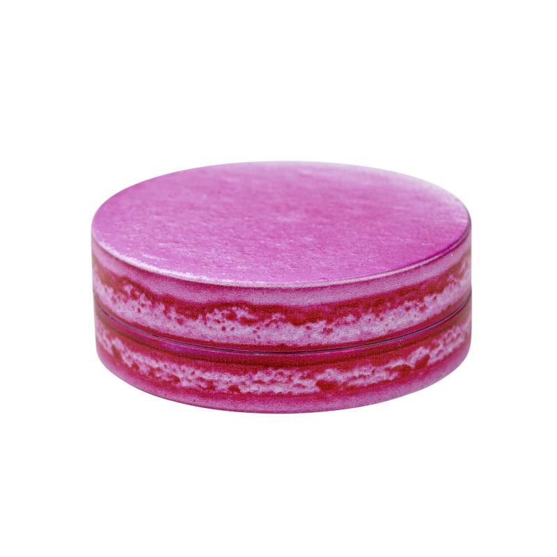 Dine-In Grinder - Sweets 2-pièces 63mm Macaroon Raspberry KC Import