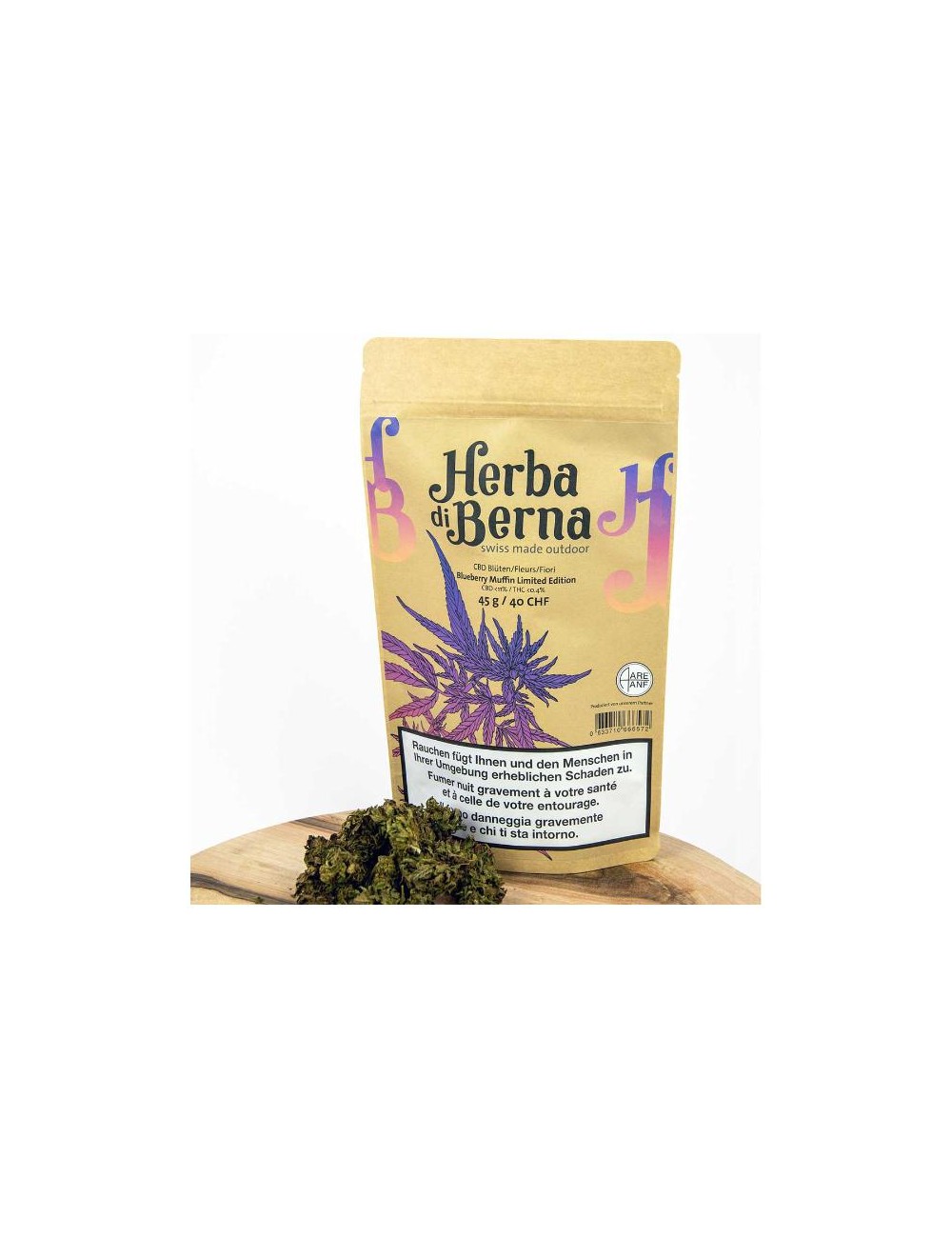 Herba di Berna - Blueberry Muffin Outdoor (CHF 40.00/45g)