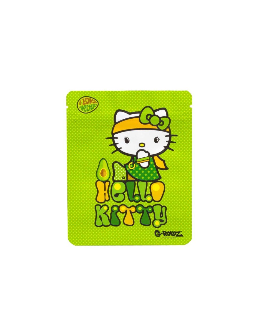 Hello Kitty Bag - Avocado (10cm x 12.5cm)