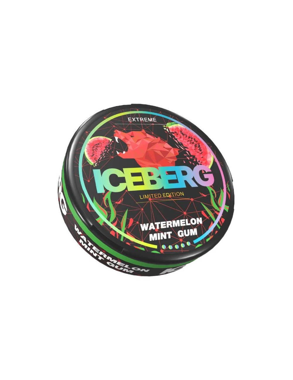Iceberg - All White (16g) Watermelon Mint Gum
