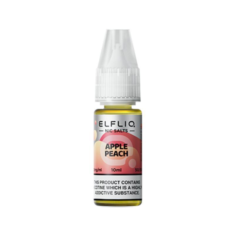 ELFLIQ - Elfbar Liquid (10ml/20mg) Apple Peach KC Import