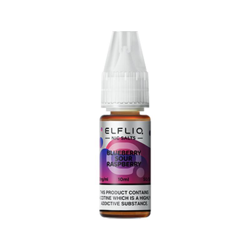 ELFLIQ - Elfbar Liquid (10ml/20mg) Blueberry Sour Raspberry KC Import