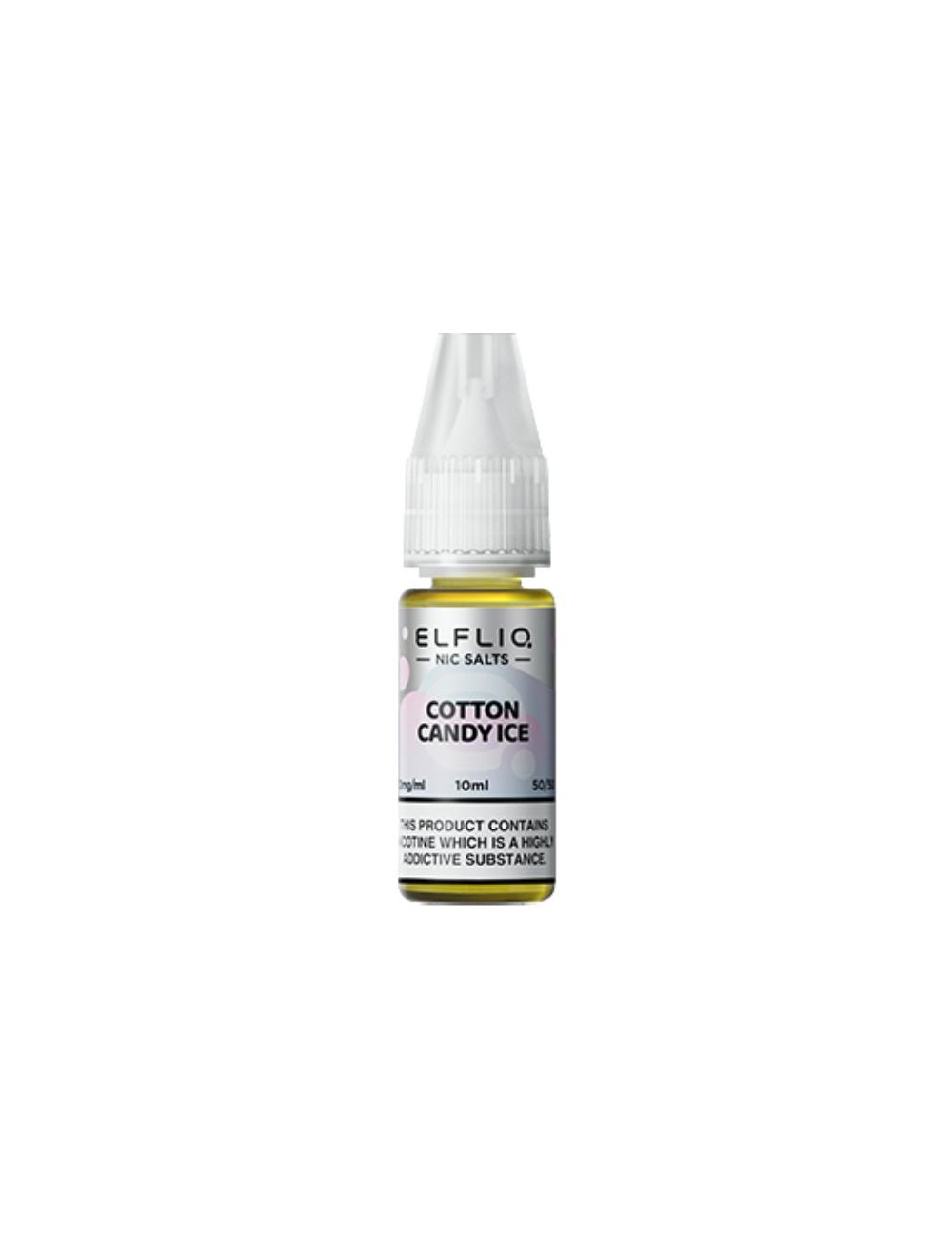 ELFLIQ - Elfbar Liquid (10ml/20mg) Cotton Candy ICE