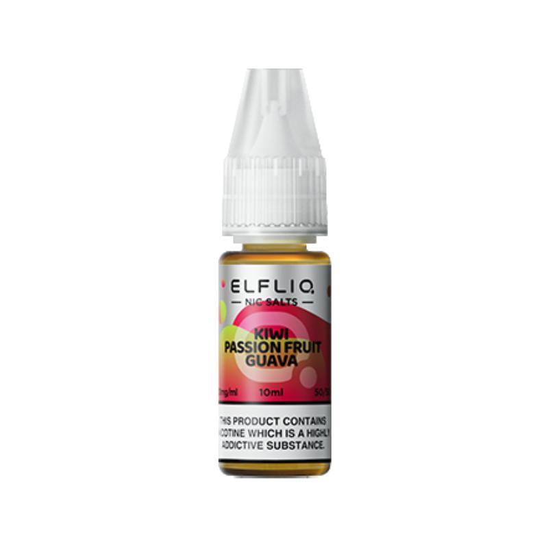 ELFLIQ - Elfbar Liquid (10ml/20mg) Kiwi Passion Fruit Guava KC Import