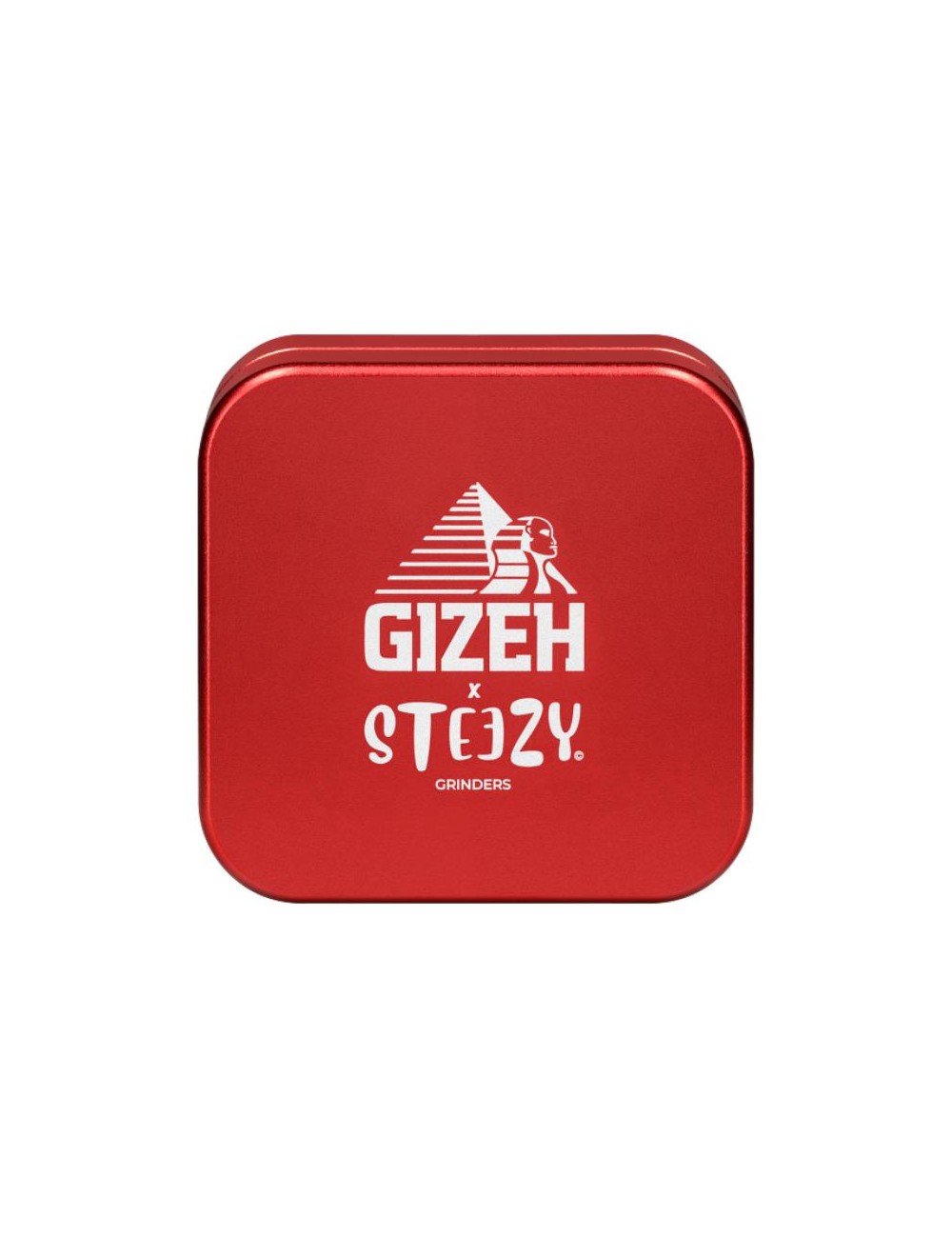 GIZEH x STEEZY Grinder 2-pièces 63mm Rouge