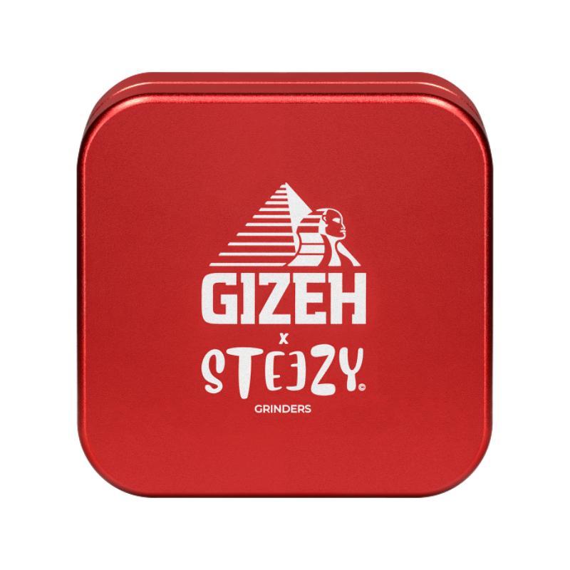 GIZEH x STEEZY Grinder 2-pièces 63mm Rot Grinders