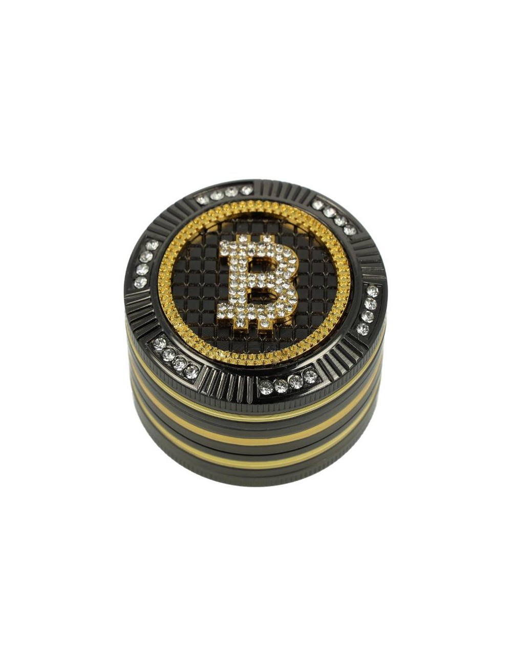 Grinder Bling Bling Bitcoin 4-pièces 50mm
