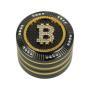 Grinder Bling Bling Bitcoin 4-pièces 50mm KC Import