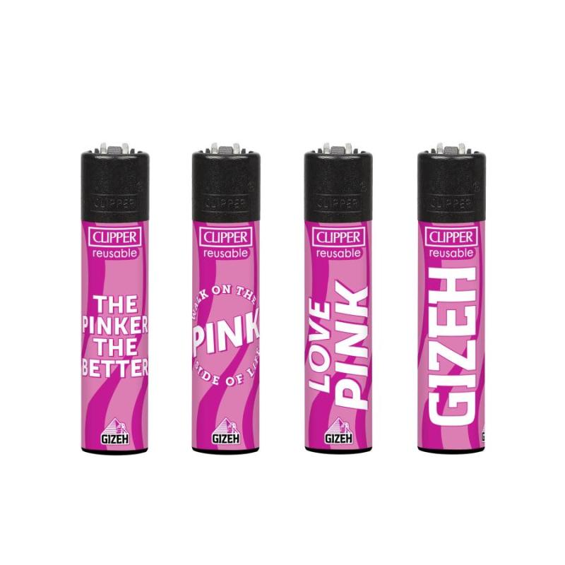 Clipper GIZEH Pink Power (48 pcs.