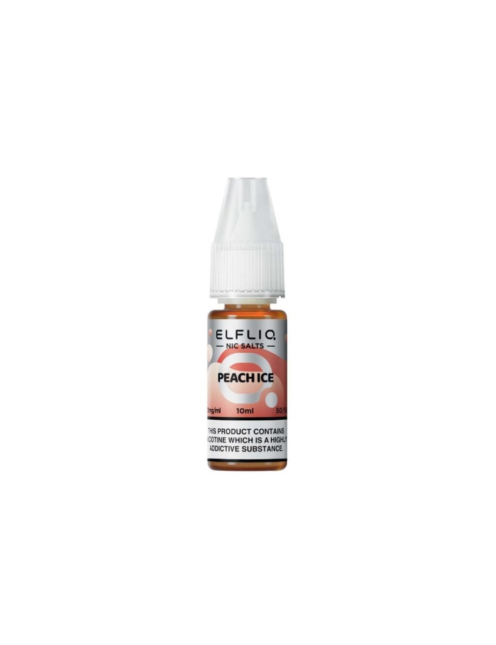ELFLIQ - Elfbar Liquid (10ml/20mg) Peach ICE