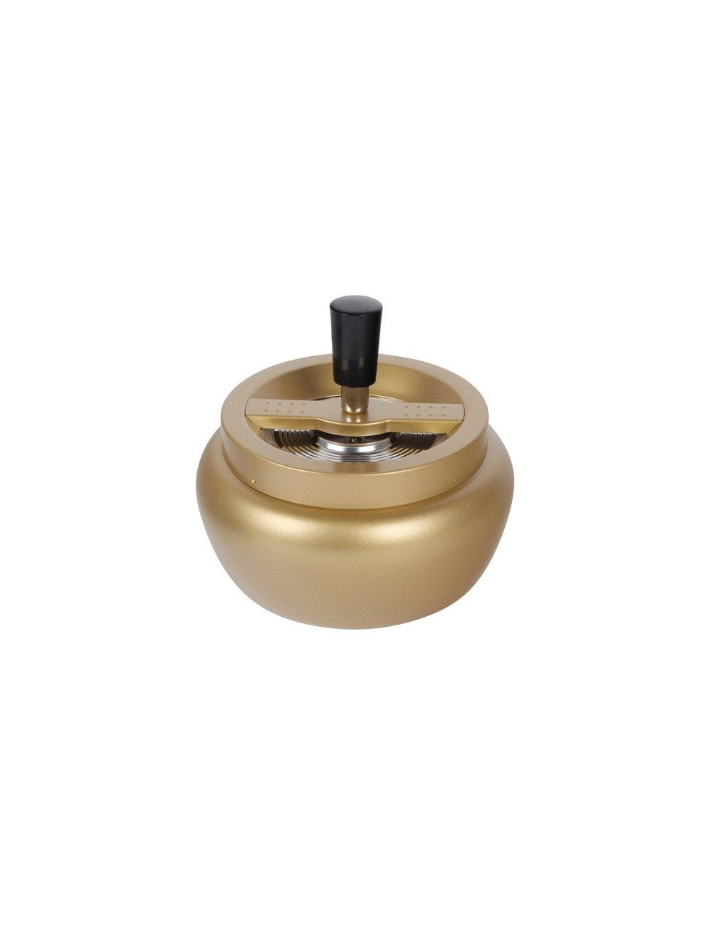 Cendrier rond doré 13cm