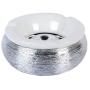 Windascher mit Struktur Silber 15cm KC Import