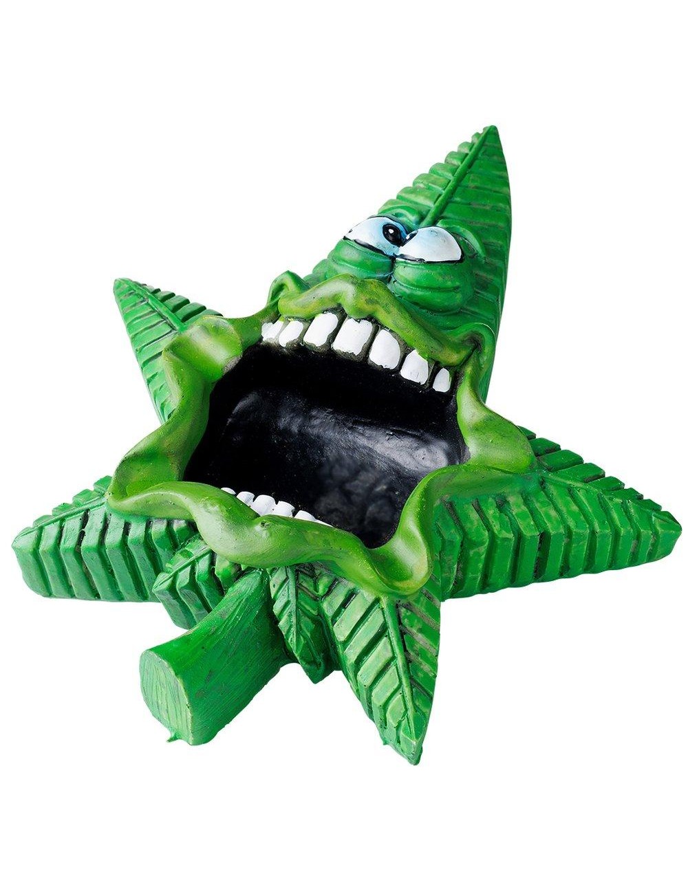 Cendrier « étoile de mer » vert (2 pcs.)