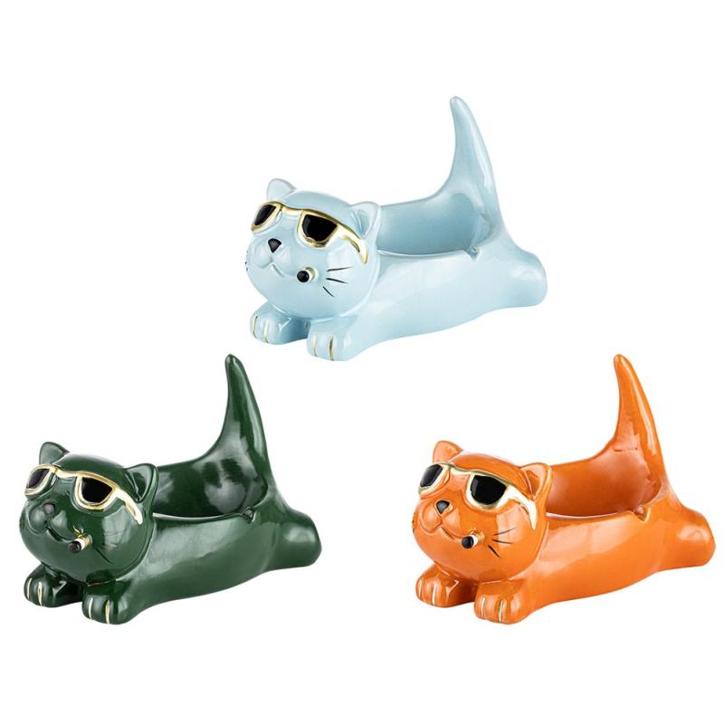 Aschenbecher "Katze" (3 pcs.