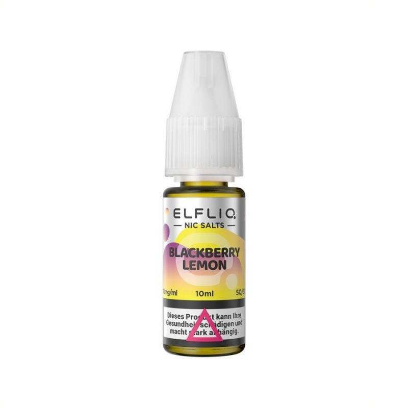 ELFLIQ - Elfbar Liquid (10ml/20mg) Blackberry Lemon KC Import