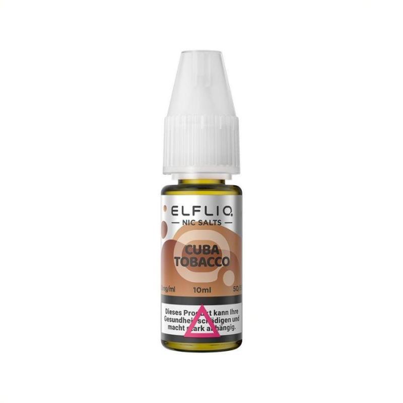 ELFLIQ - Elfbar Liquid (10ml/20mg) Cuba Tobacco KC Import