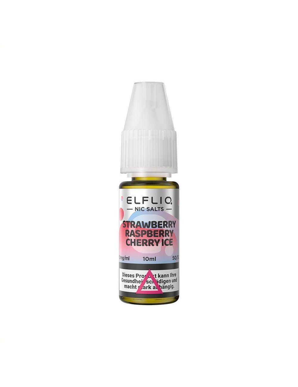 ELFLIQ - Elfbar Liquid (10ml/10mg) Strawberry Raspberry Cherry ICE