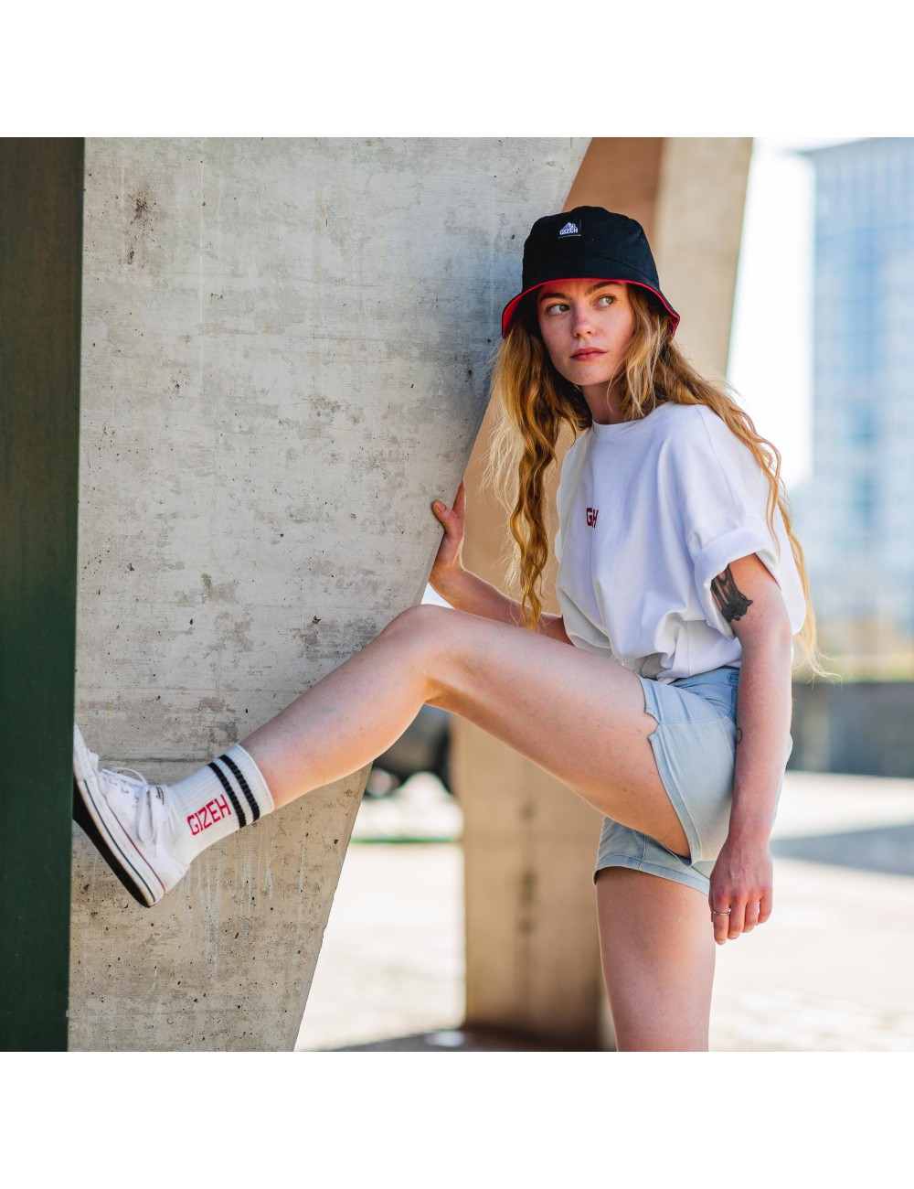 GIZEH Bucket Hat, two side 57 59