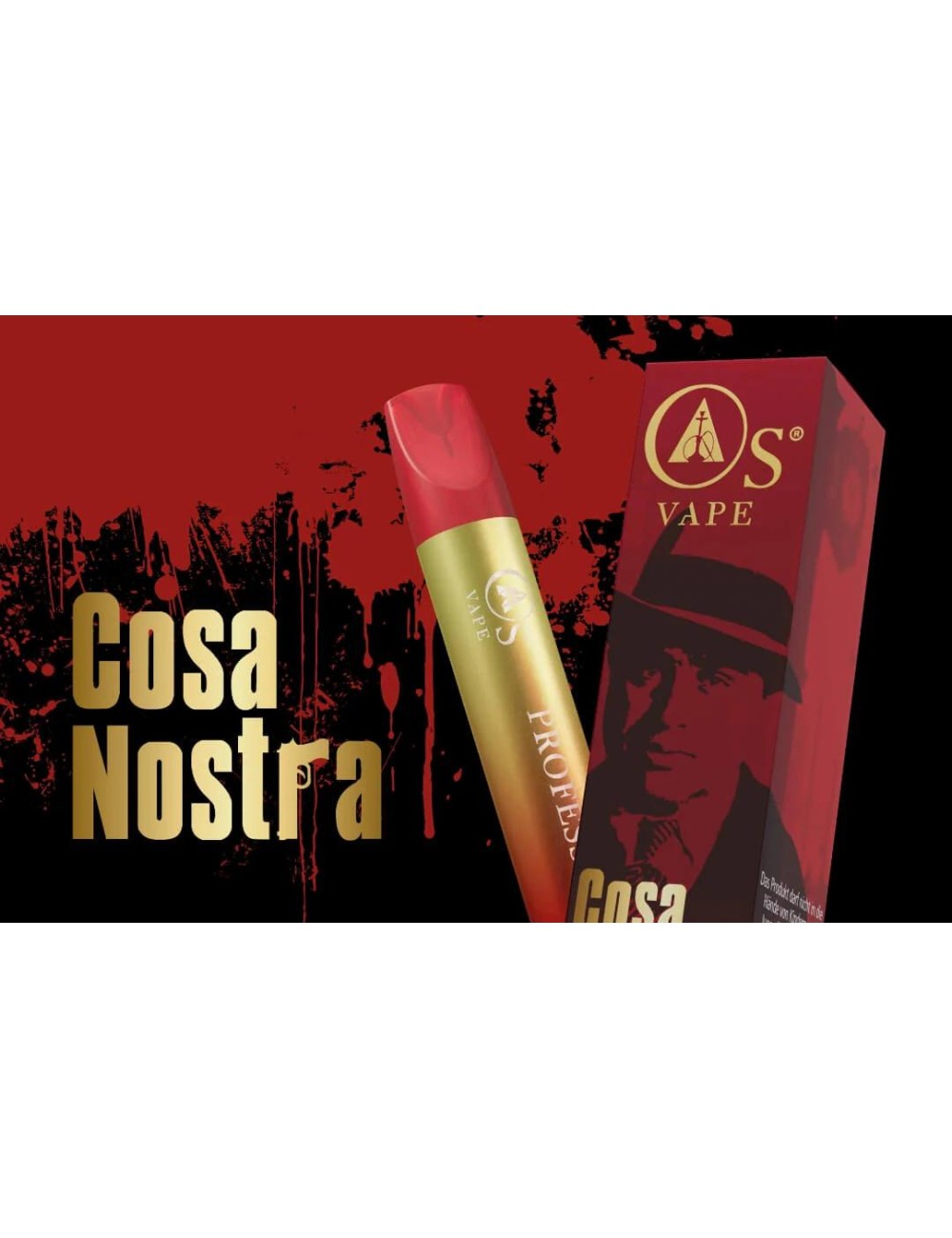 O'S Vapes (20mg/750 P) Cosa Nostra