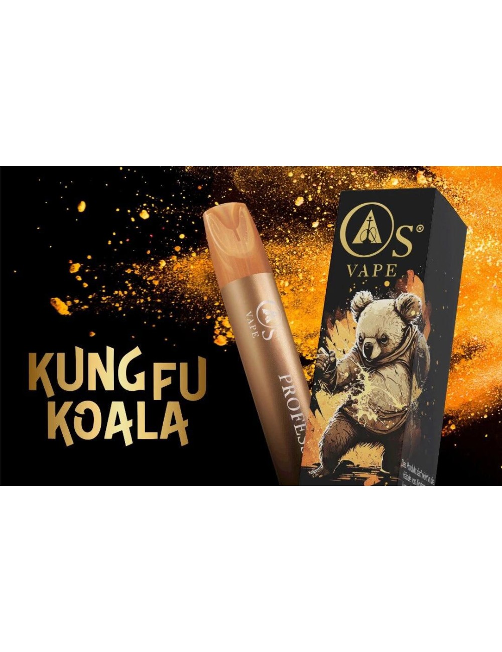 O'S Vapes (20mg/750 P) Kungfu Koala