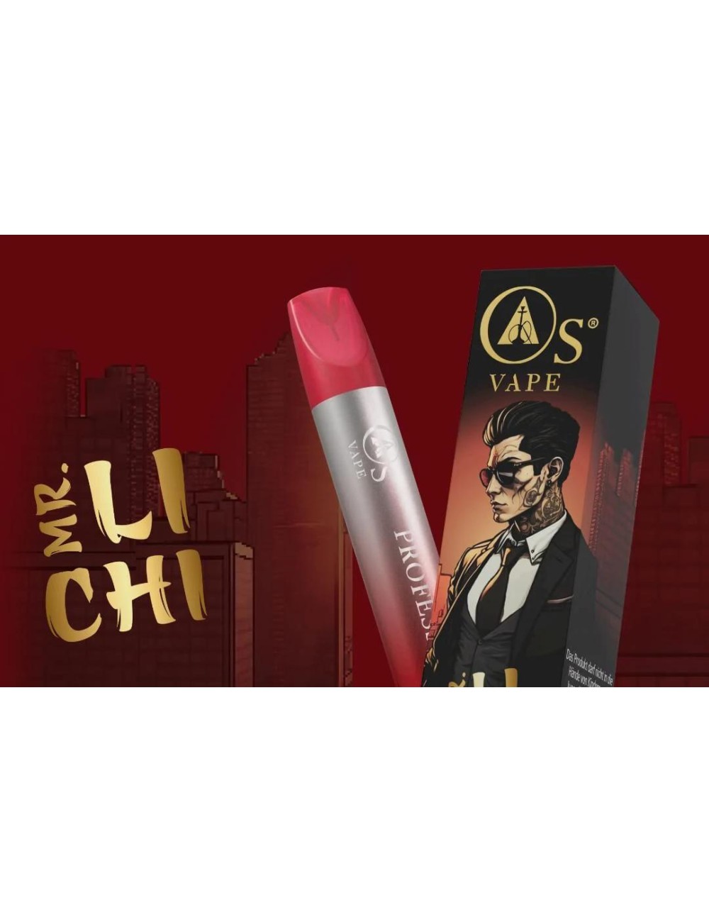 O'S Vapes (20mg/750 P) Mr. Li Chi