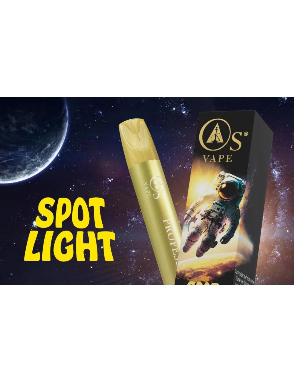 O'S Vapes (20mg/750 P) Spot Light