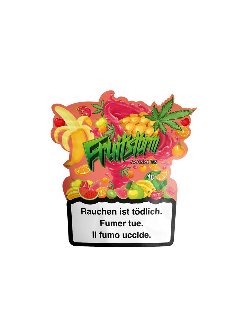 Cannabees - Fruitstorm Blüten (CHF 26.50/4g)