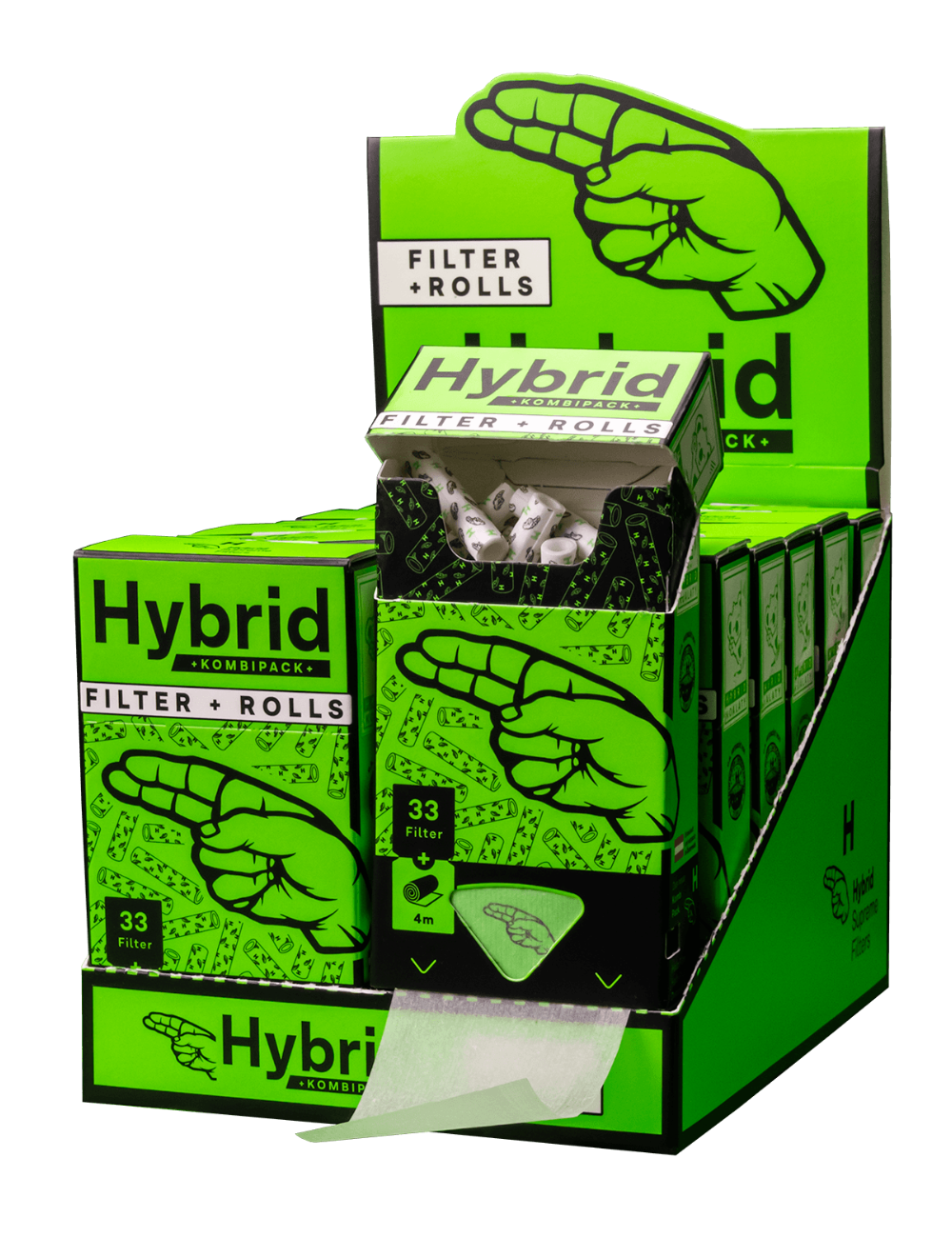 Hybrid Supreme Activated carbon filter - Filter + Rolls (1 x 33 pcs.)