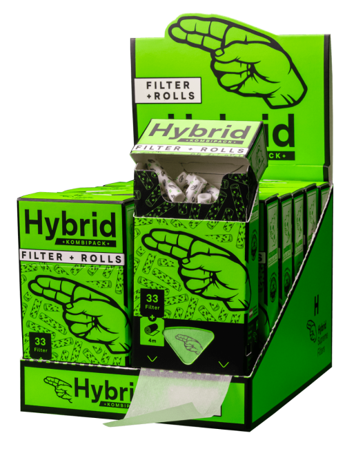 Hybrid Supreme Activated carbon filter - Filter + Rolls (1 x 33 pcs.)