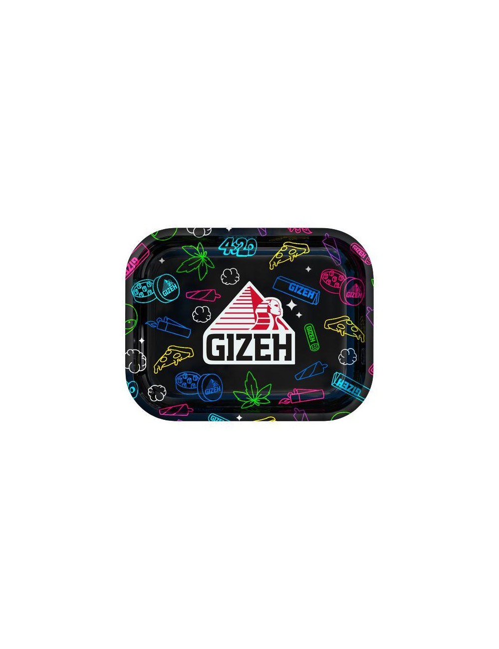 GIZEH Comic Mix Tray Small (18cm  x 14cm) Schwarz