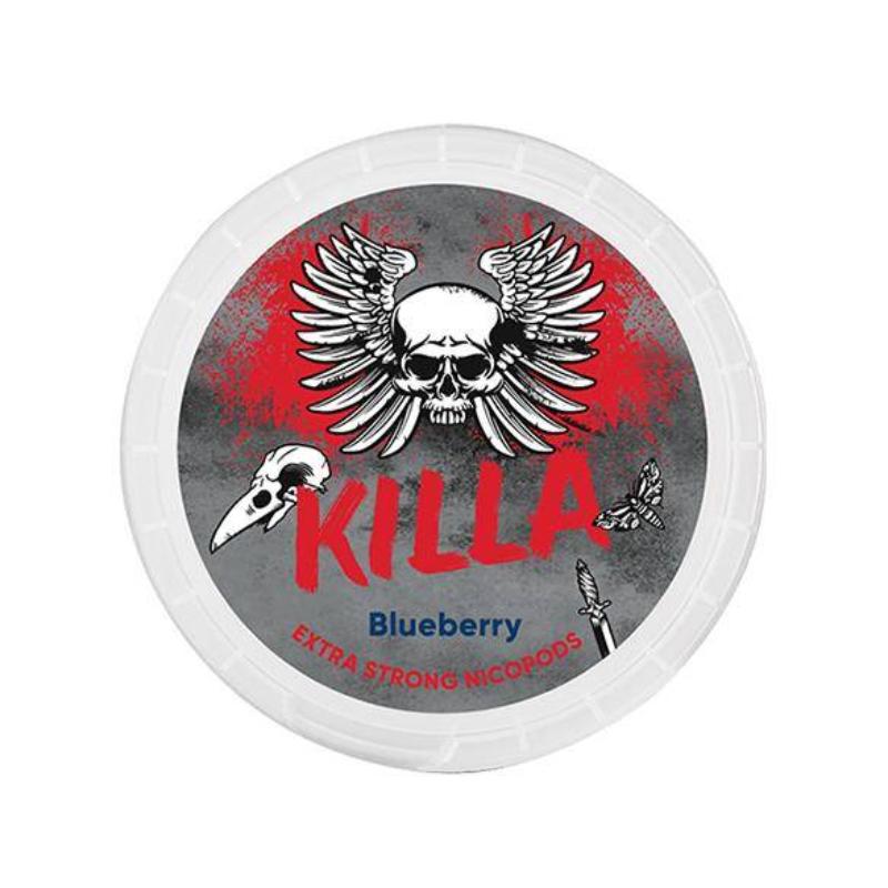 KILLA Blueberry - All White (10 x 16g) snus Snus