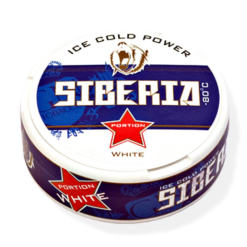 Siberia Ice Cool - 80 degree - Blau (10 x 15g) Snus