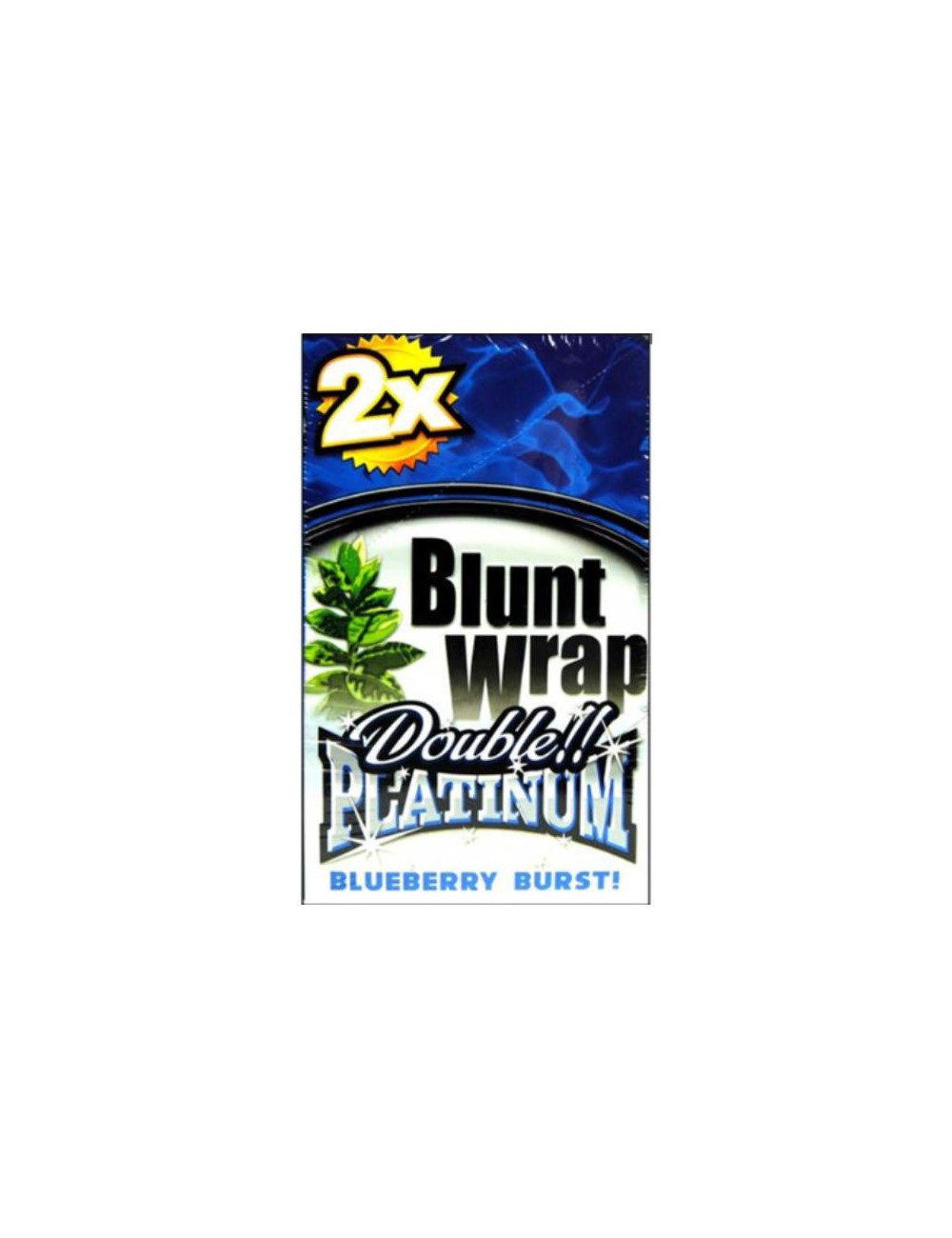 Blunt Wrap Platinum double - Blueberry Burst ( 25 x 2pcs )