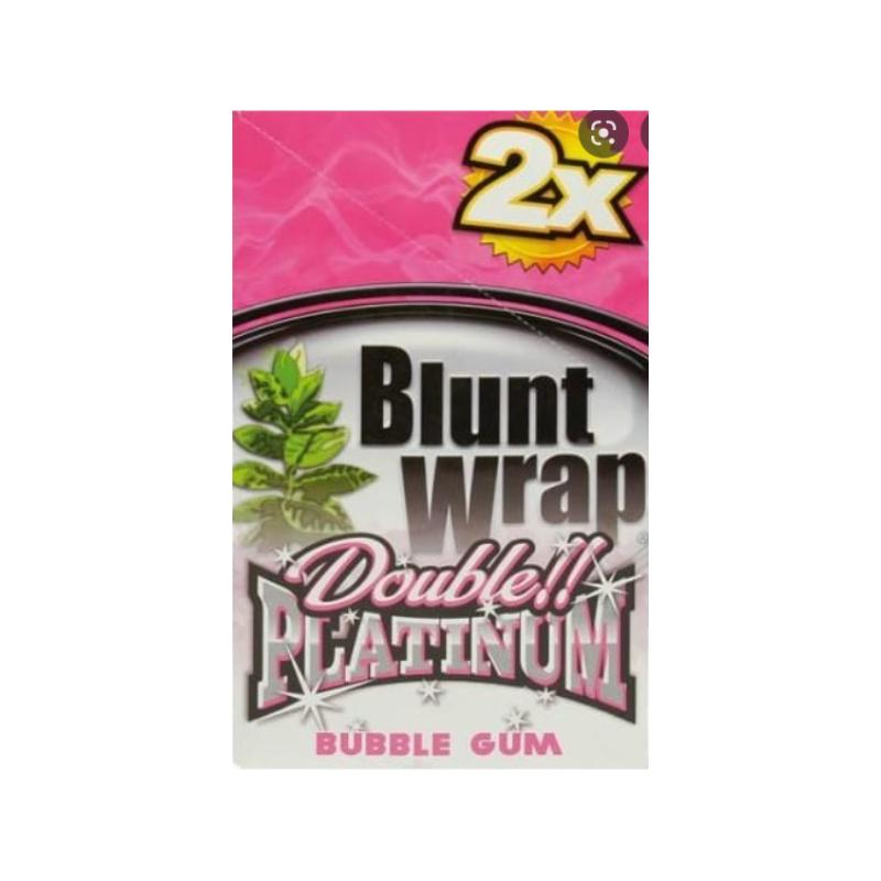 Blunt Wrap Platinum double - Bubble Gum ( 25 x 2pcs) Accessories