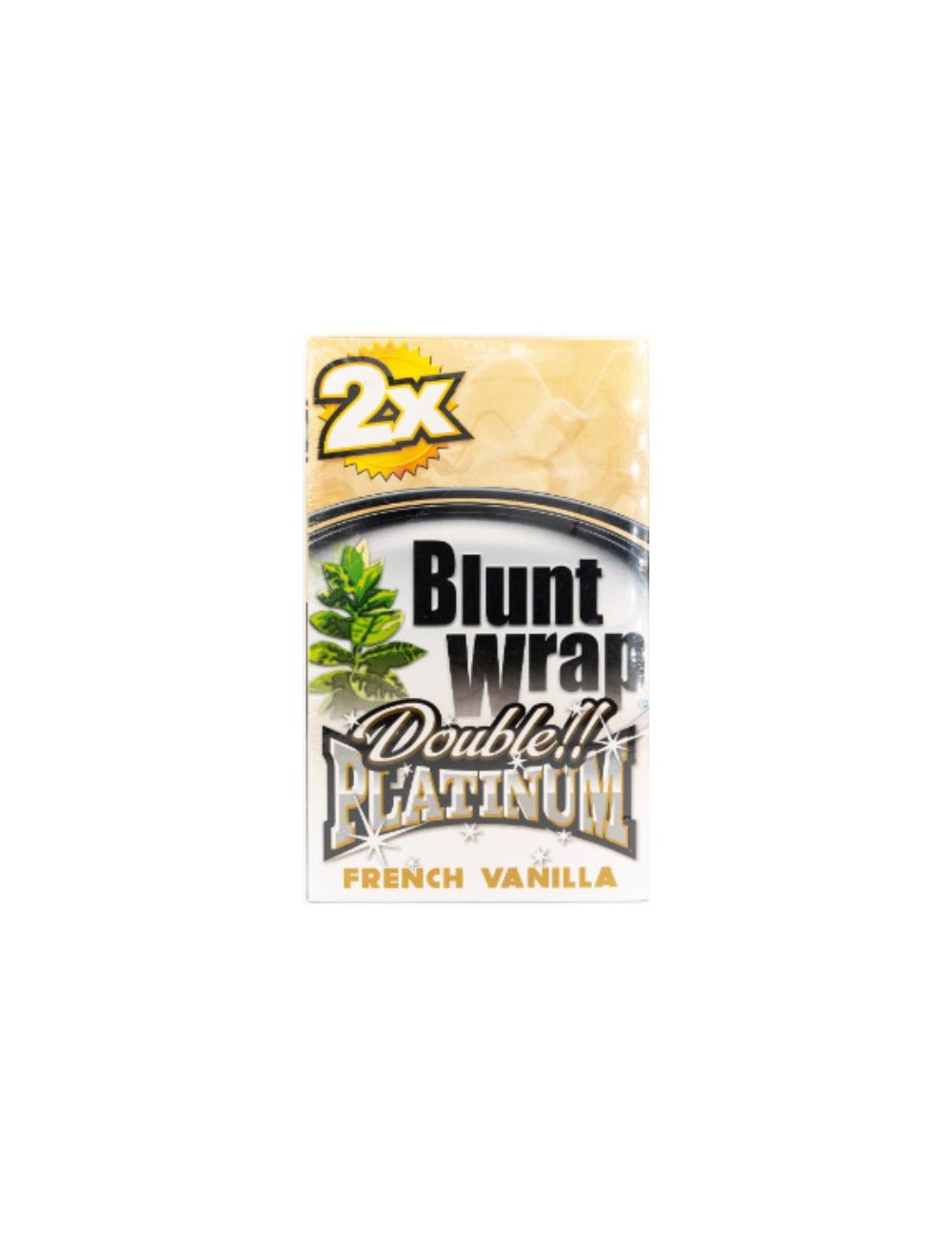 Blunt Wrap Platinum double - French Vanilla ( 25 x 2pcs)